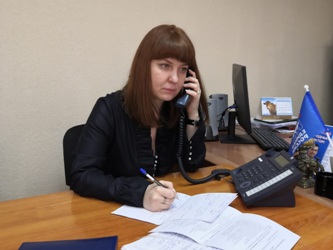 Юлия Видяйкина дистанционно ответила на вопросы горожан